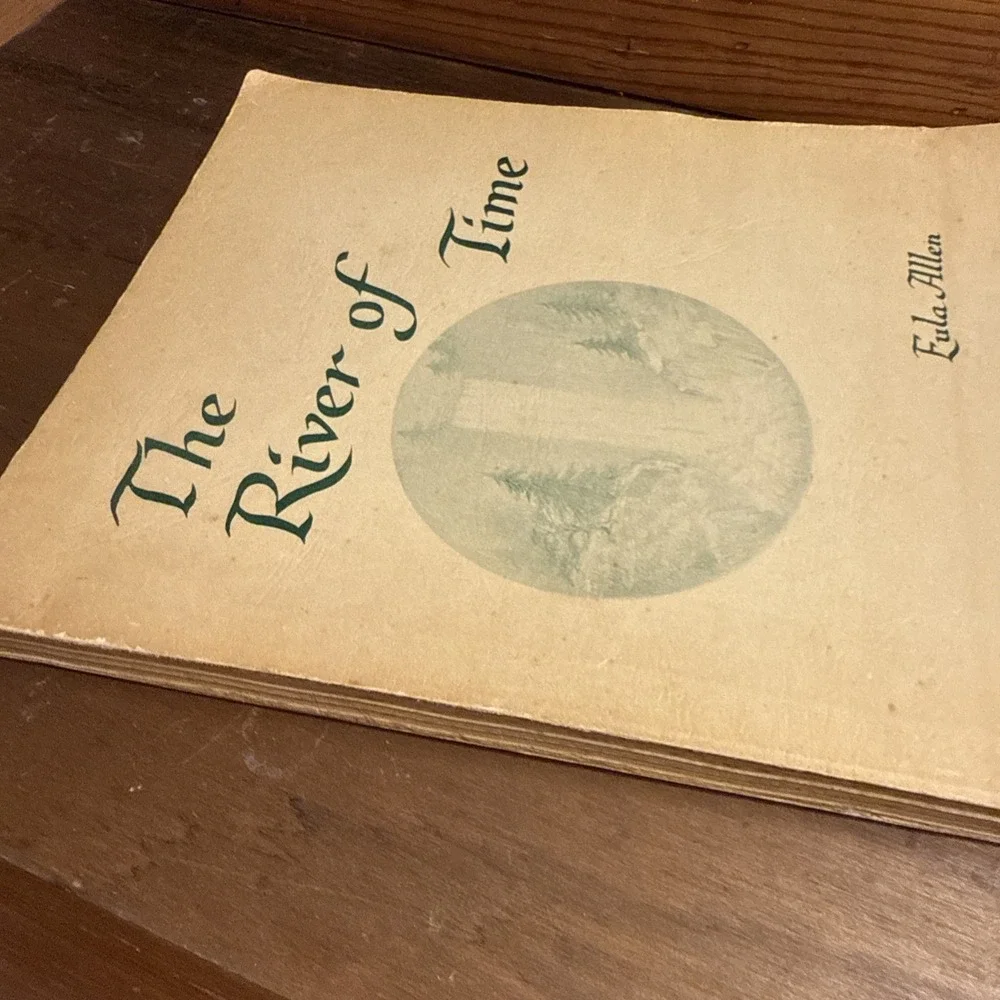The River of Time Eula Allen 1965 Edgar Cayce A.R.E. Press Spiritual VTG Book